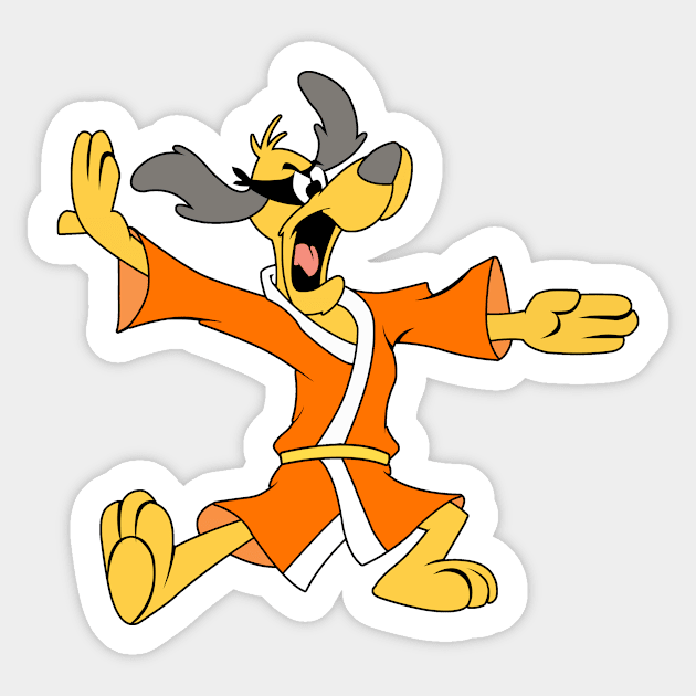 Hong Kong Phooey Sticker by LuisP96